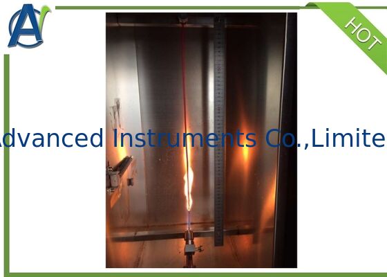 IEC60332-1~2 Single Insulated Wire and Cable Vertical Combustion Tester (Rotor Flow Meter)