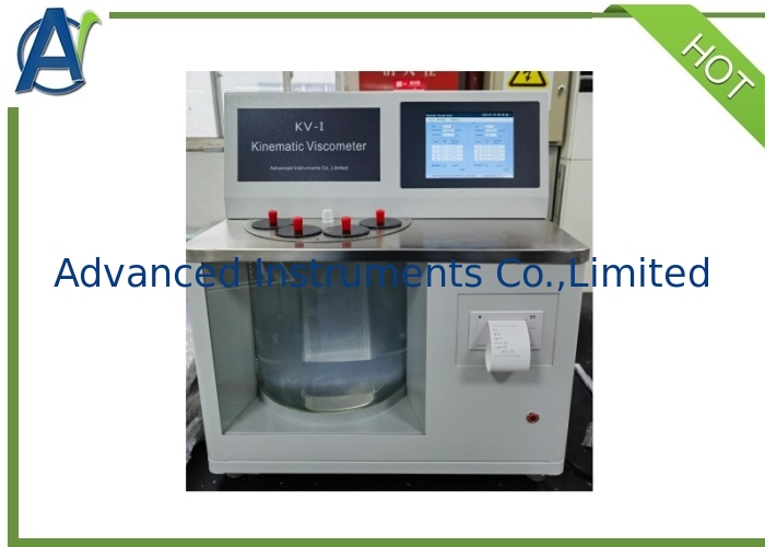 ASTM D445 Automatic Calculation Kinematic Viscosity Tester with Built-in Printer for Petroleum Products