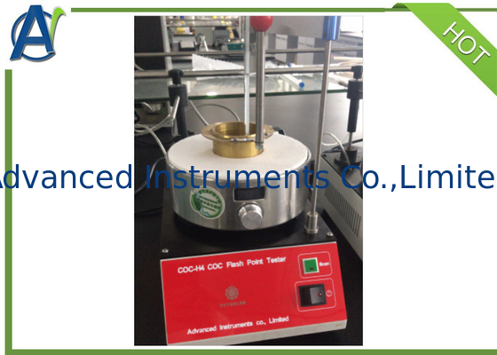 Bestseller ASTM D92 Cleveland Open Cup Flash Point Testinstrument für Schmieröl