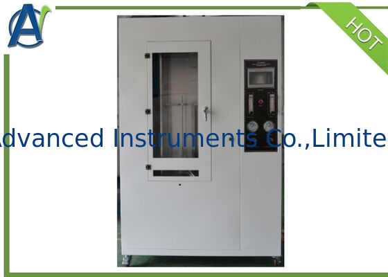 IEC60332-1~2 Vertikal-Brenntestgerät für einadrige isolierte Kabel (Rotameter)