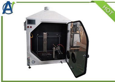 UL94 horizontaler und vertikaler brennender Rate Testing Equipment mit transparenter Tür